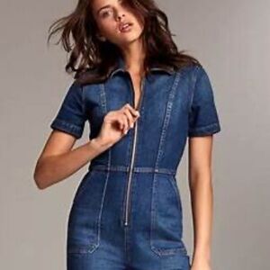 Aritzia Denim Francoise The jumpsuit